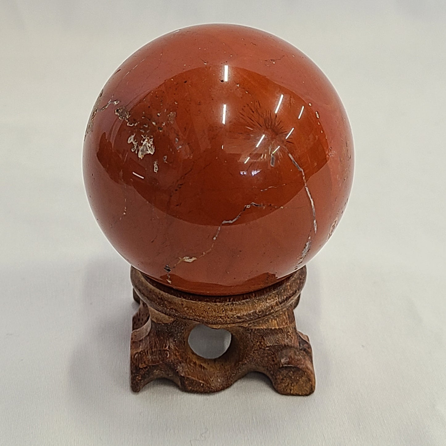 Red Jasper Sphere