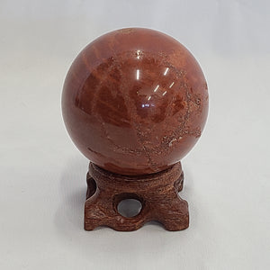 Red Jasper Sphere