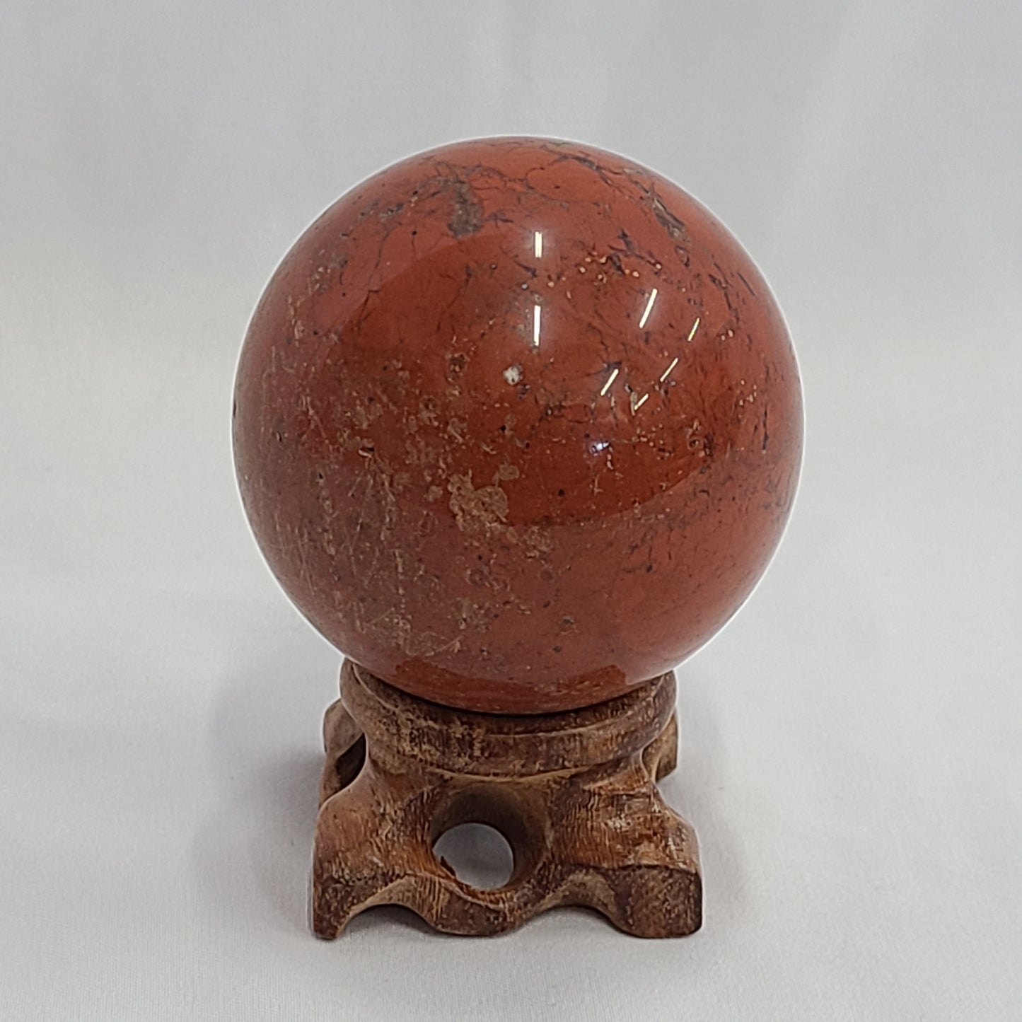 Red Jasper Sphere