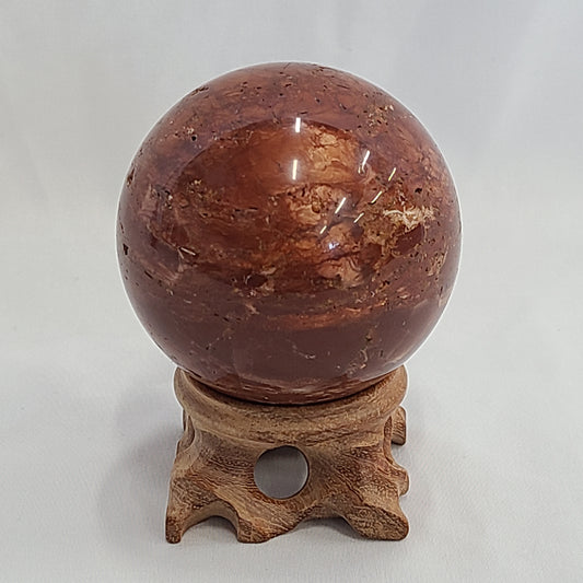 Red Jasper Sphere