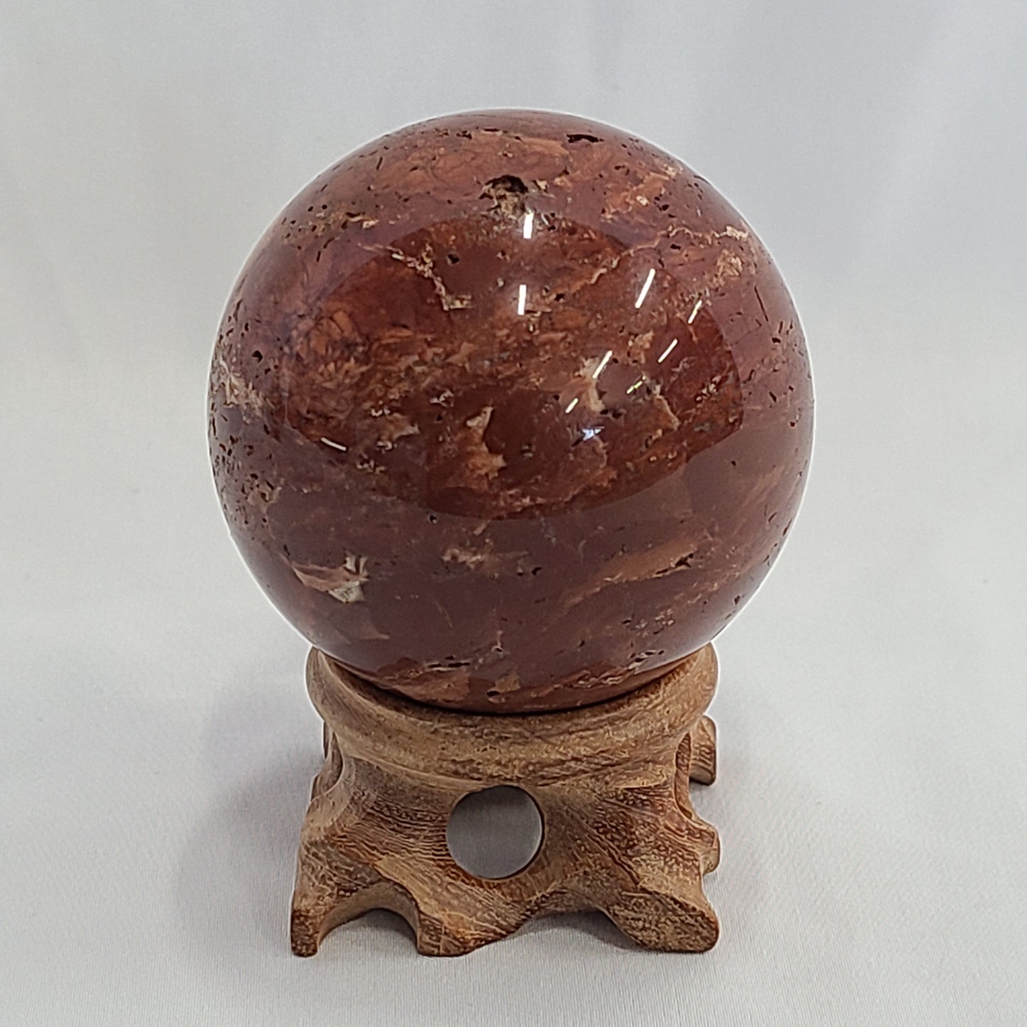 Red Jasper Sphere