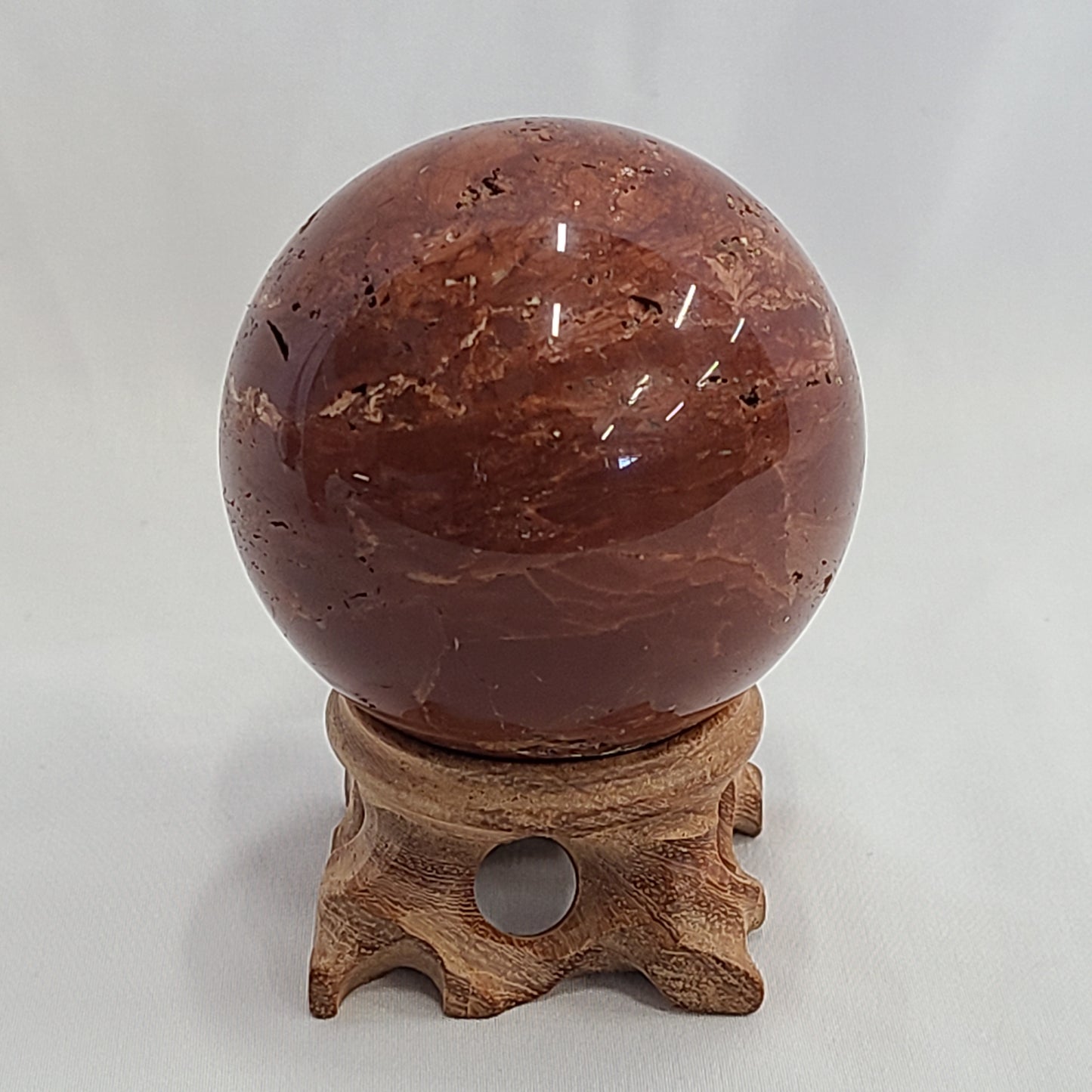 Red Jasper Sphere