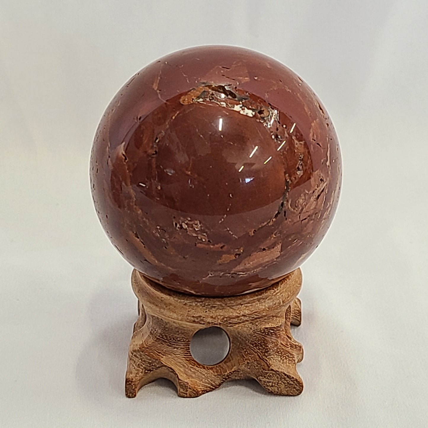 Red Jasper Sphere