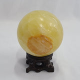 Lemon Calcite Sphere