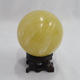 Lemon Calcite Sphere