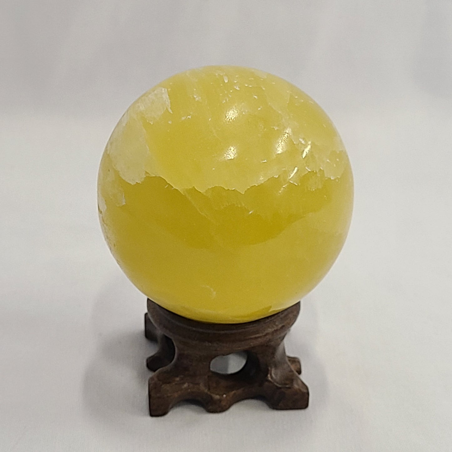 Lemon Calcite Sphere