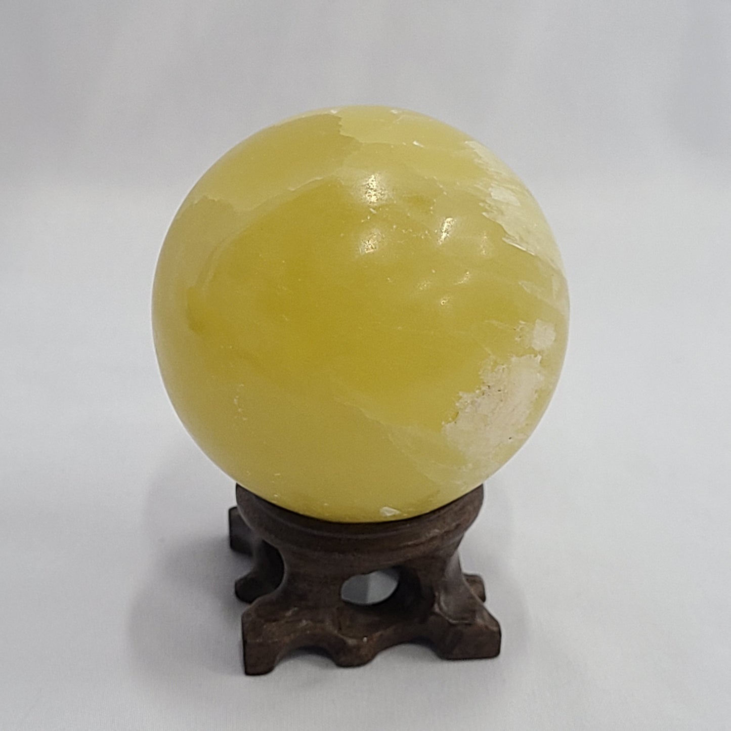 Lemon Calcite Sphere