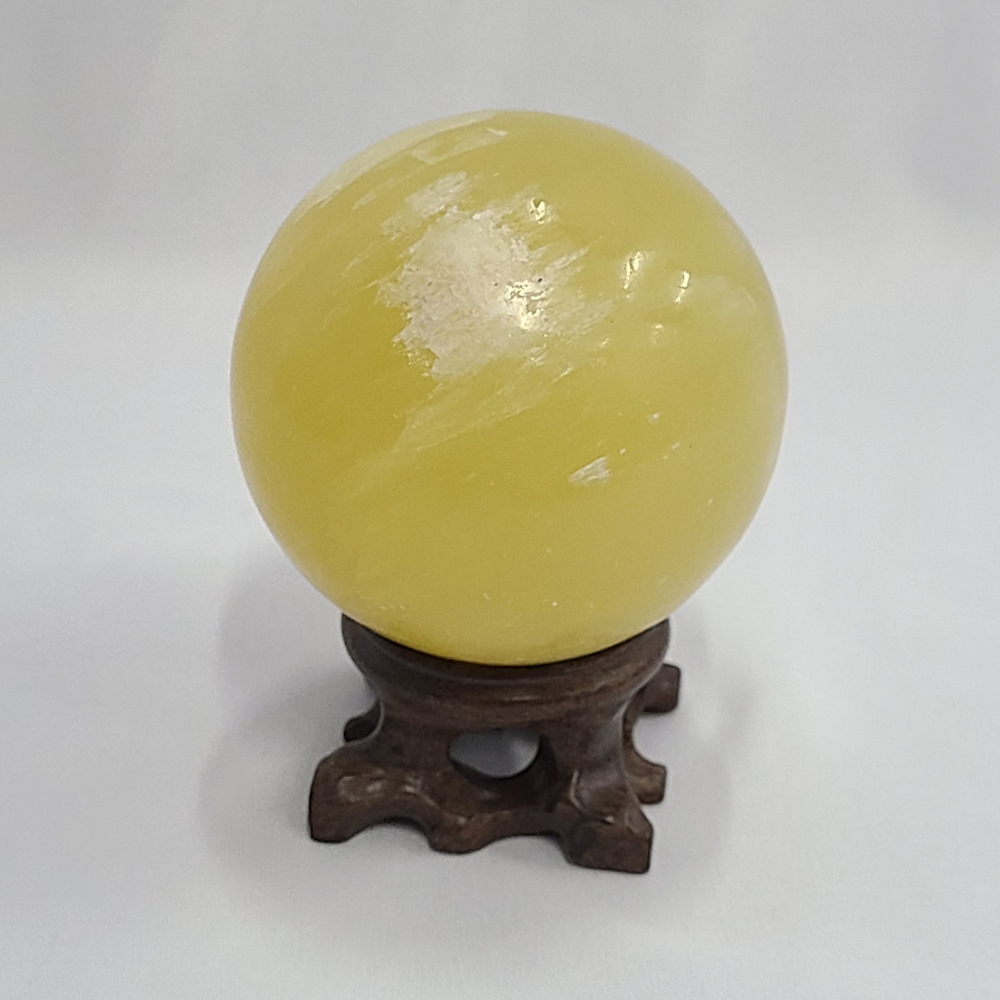 Lemon Calcite Sphere