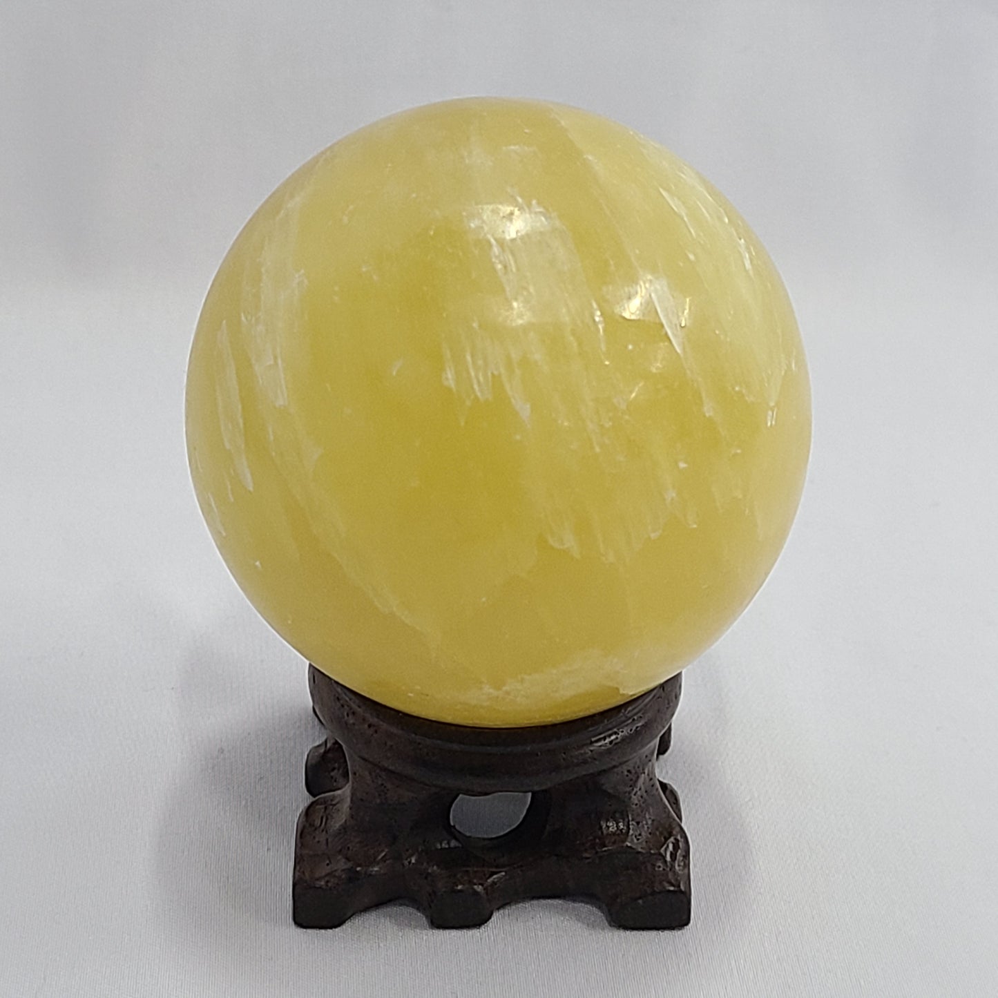 Lemon Calcite Sphere