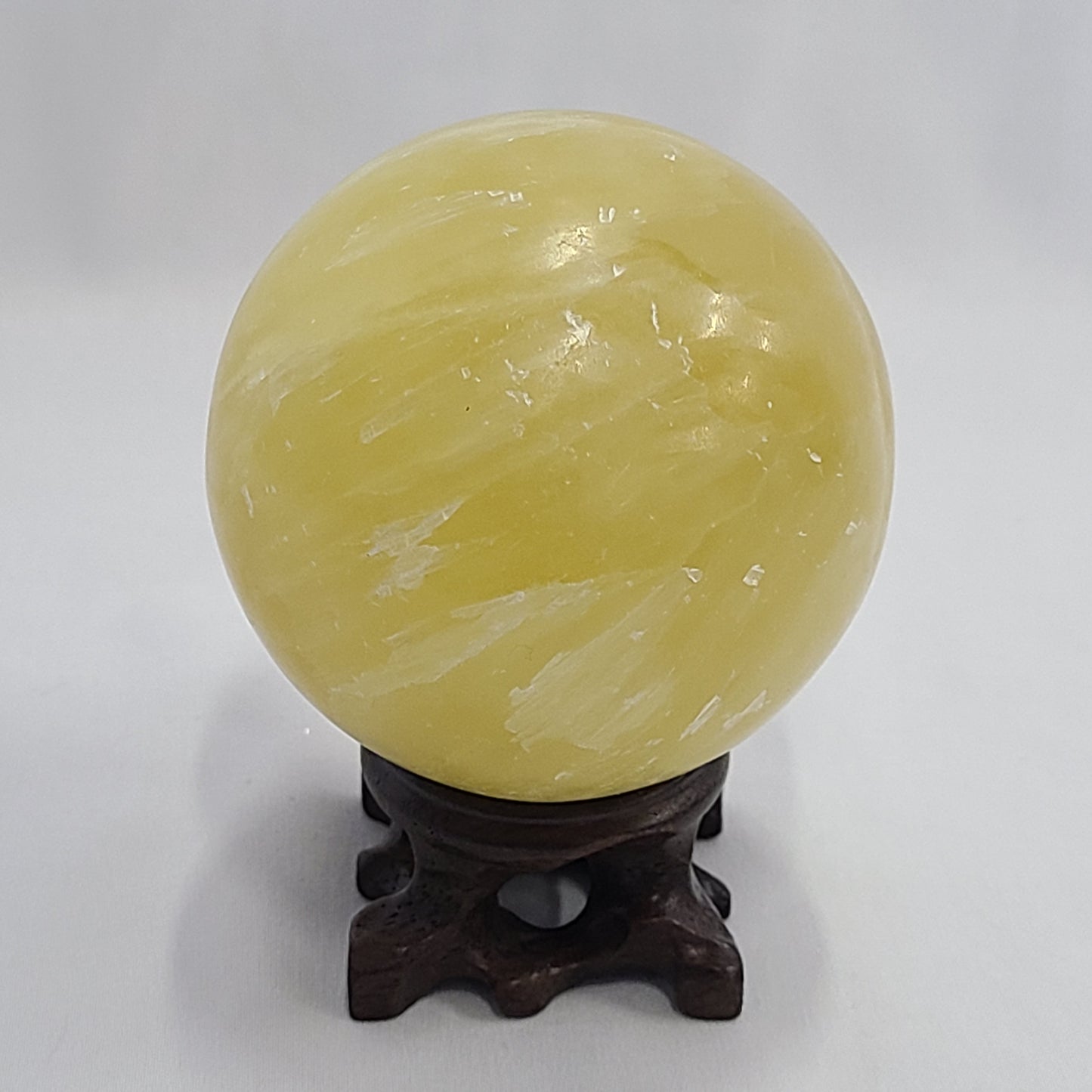 Lemon Calcite Sphere