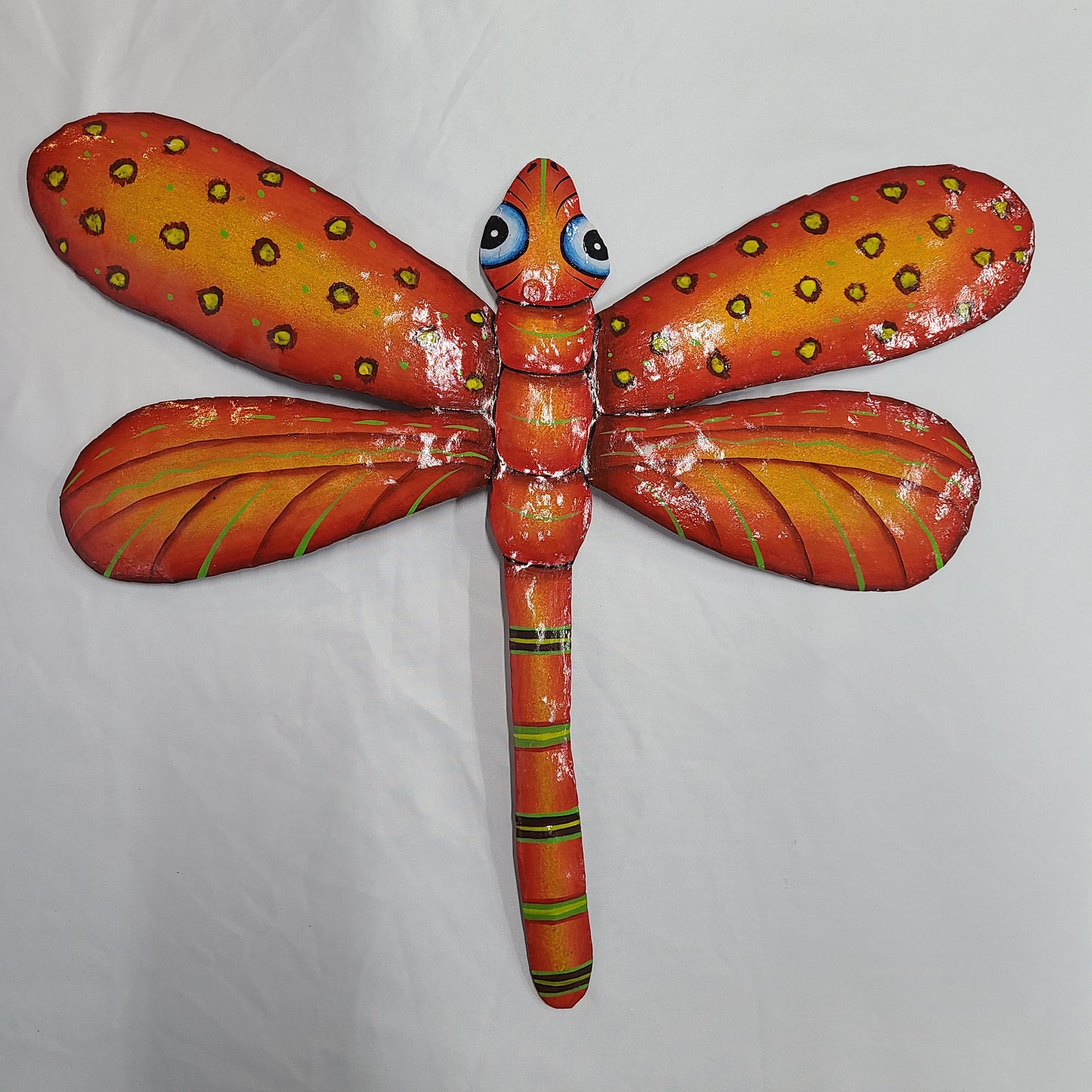 Dragonfly Art (Dark Orange/Red/Yellow)