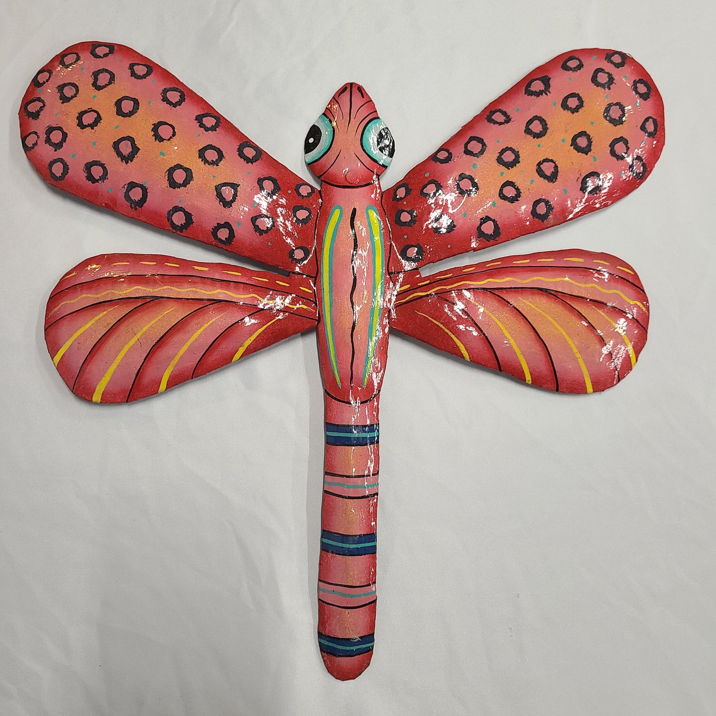 Dragonfly Art (Pink/Red)