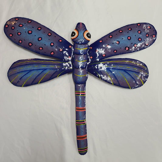 Dragonfly Art (Blue/Yellow/Pink)