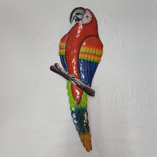 Single Parrot Art (Red)