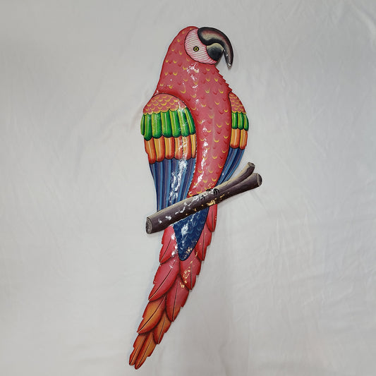Single Parrot Art (Pink)