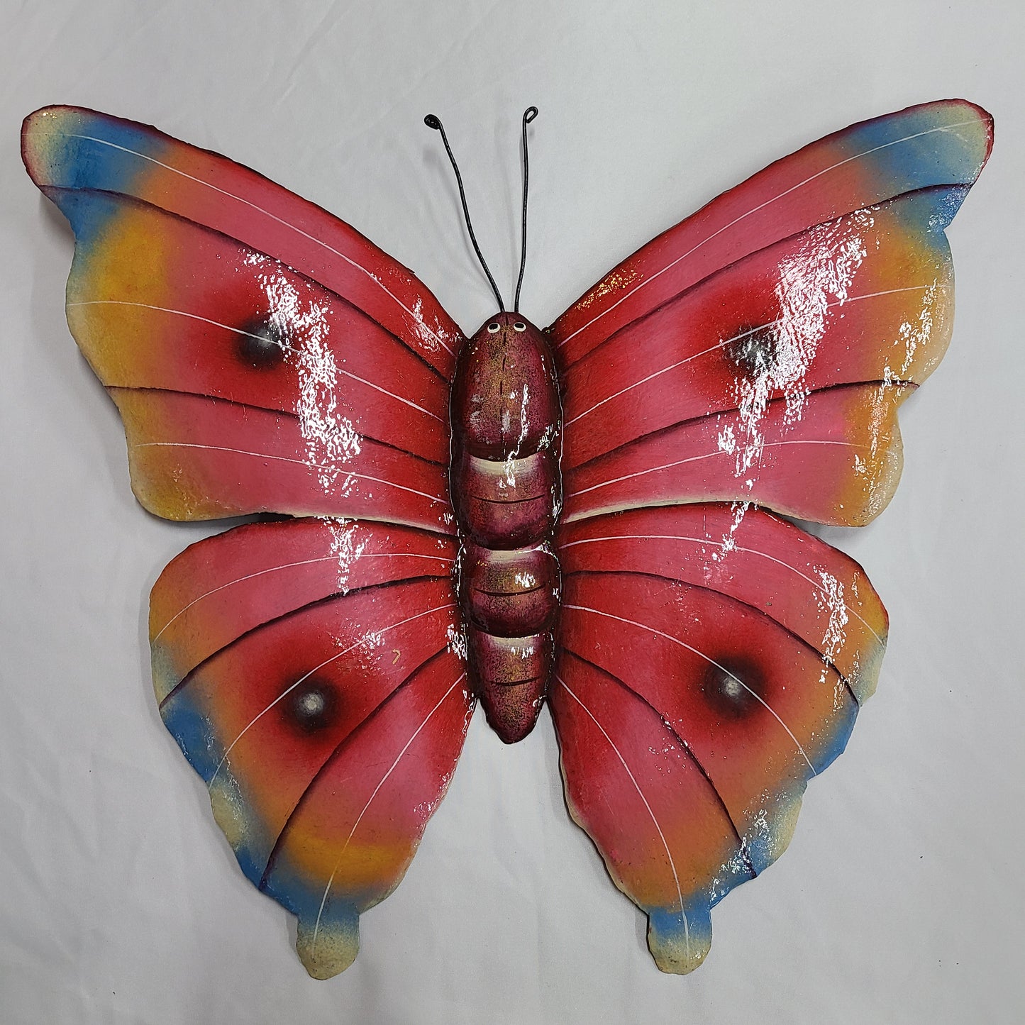 Large Butterfly Art (Pink/Red/Blue/Orange)