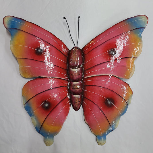 Large Butterfly Art (Pink/Red/Blue/Orange)