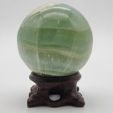 Pistachio Calcite Sphere