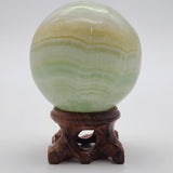 Pistachio Calcite Sphere