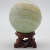 Pistachio Calcite Sphere