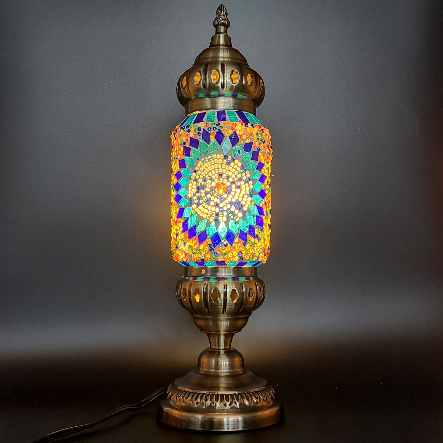 Tall Style Turkish Lamp
