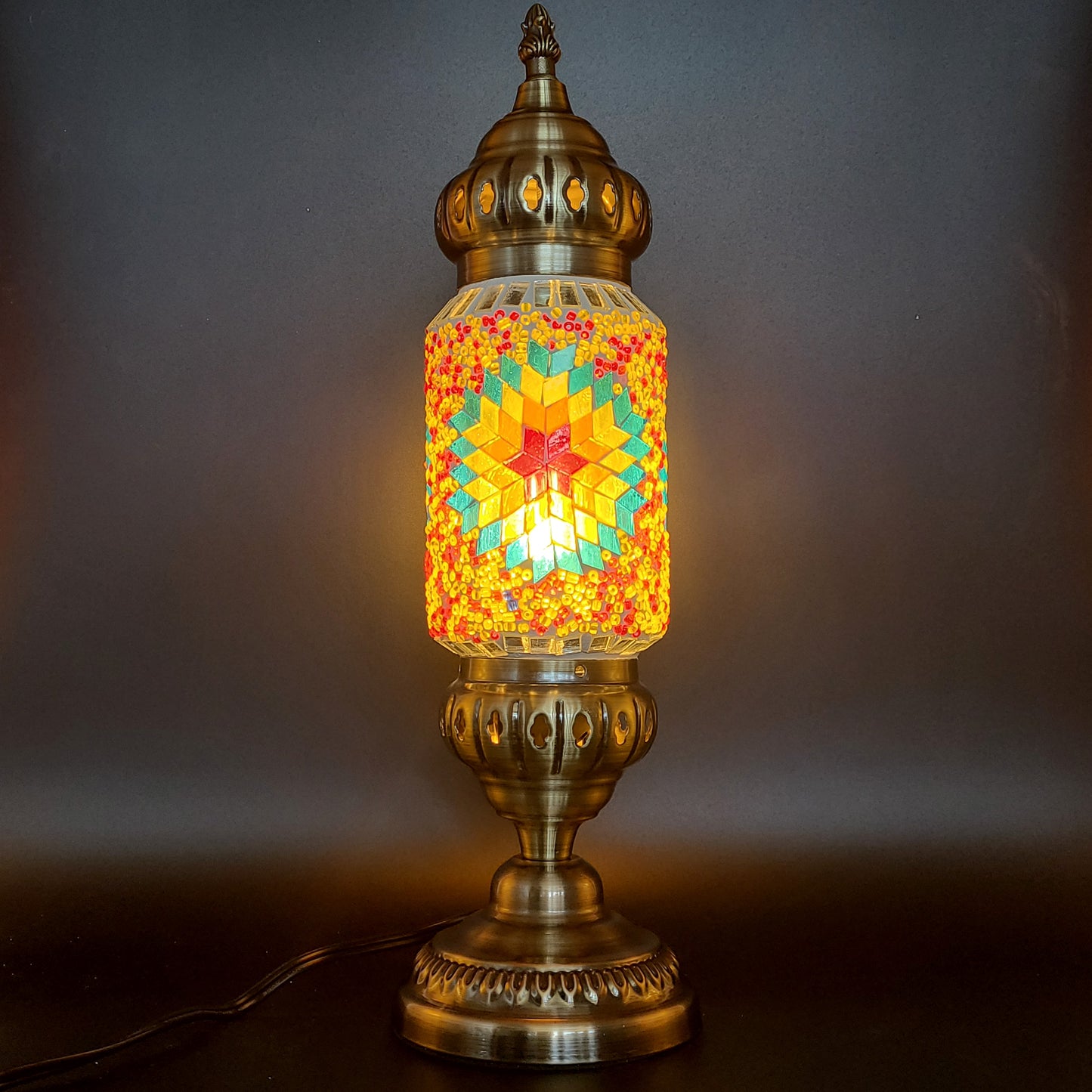 Tall Style Turkish Lamp