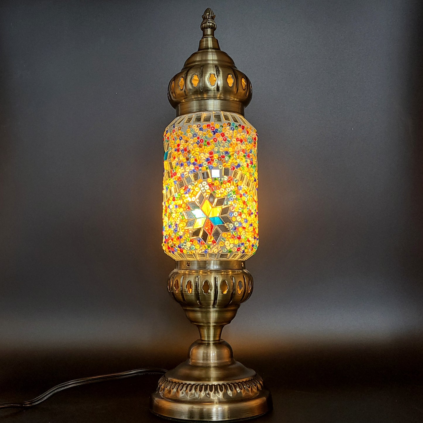 Tall Style Turkish Lamp