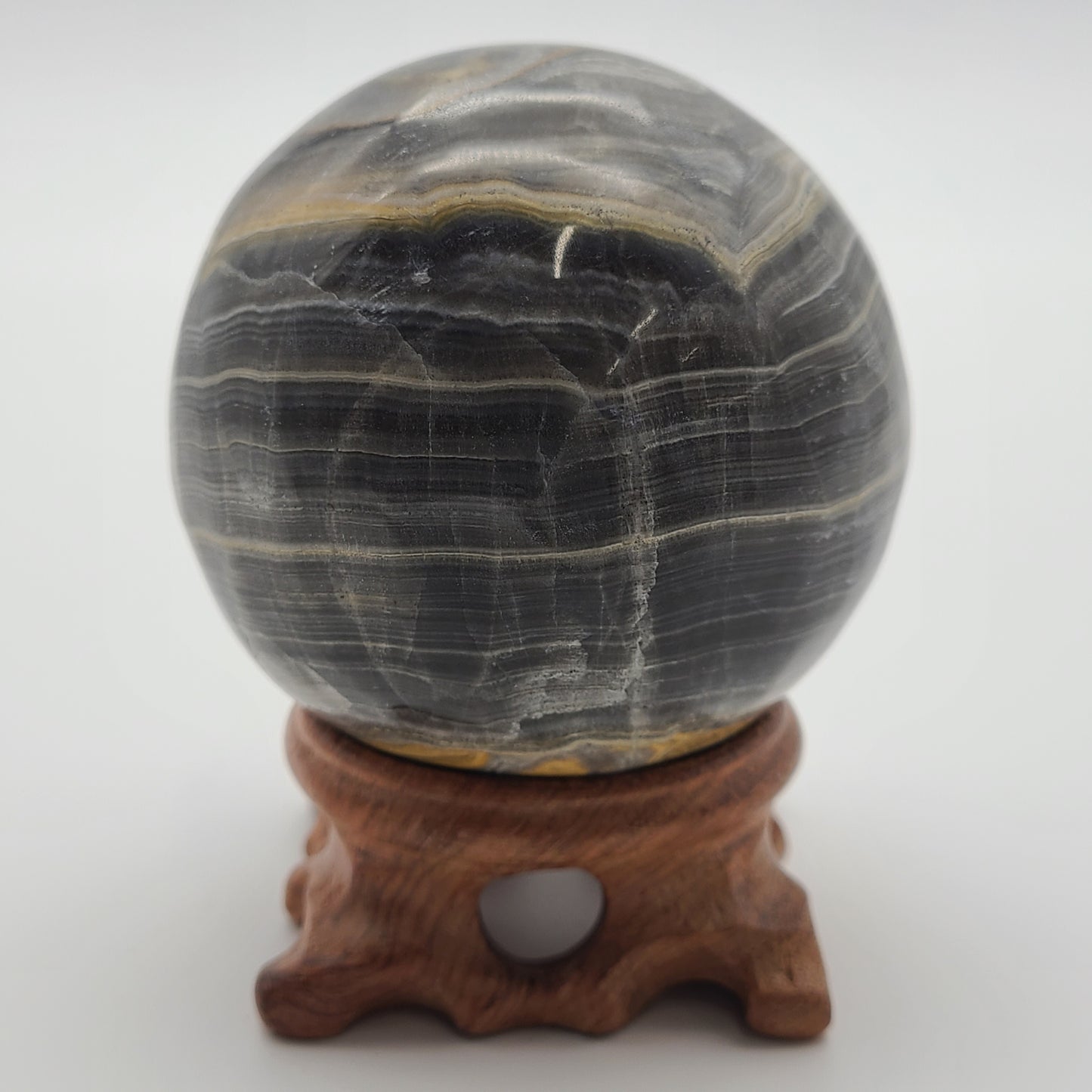 Banded Calcite Sphere