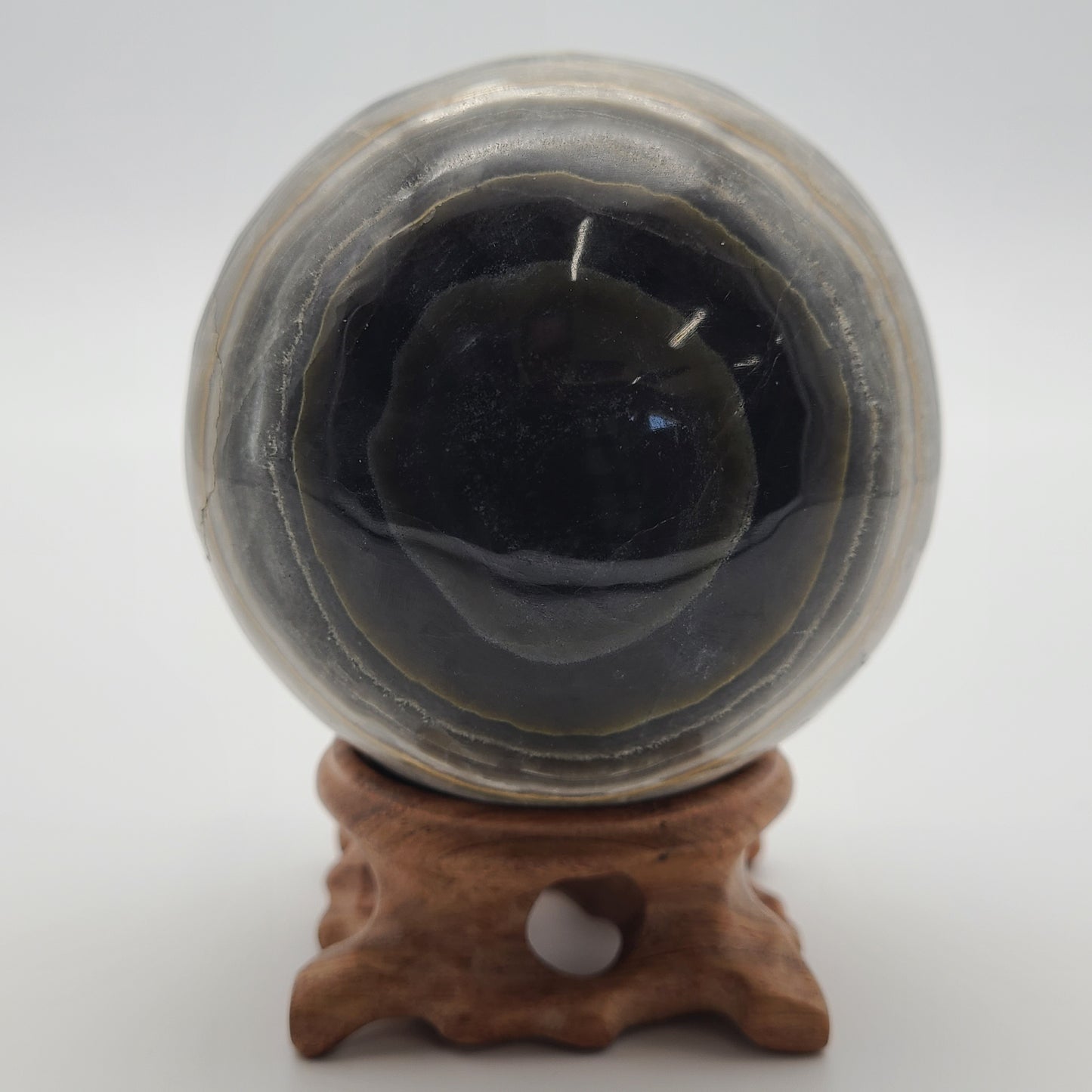 Banded Calcite Sphere