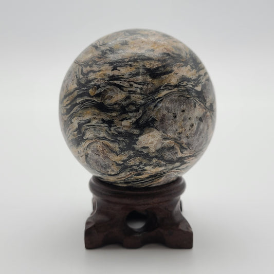 Zebra Jasper Sphere