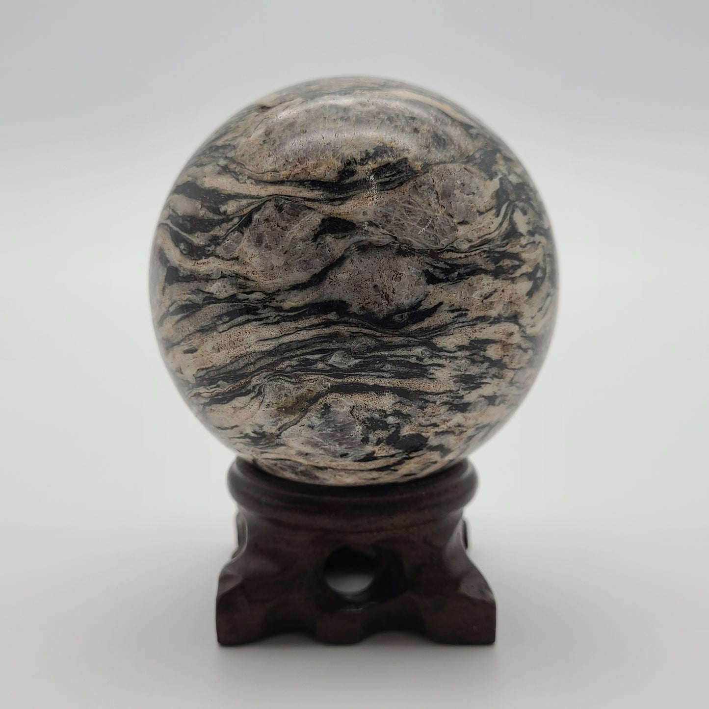 Zebra Jasper Sphere