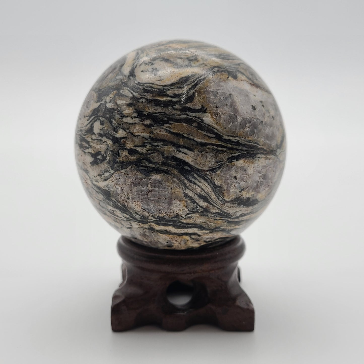 Zebra Jasper Sphere