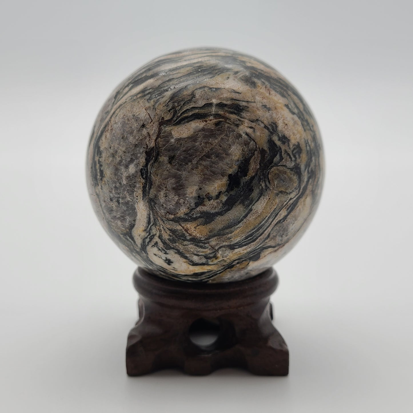 Zebra Jasper Sphere