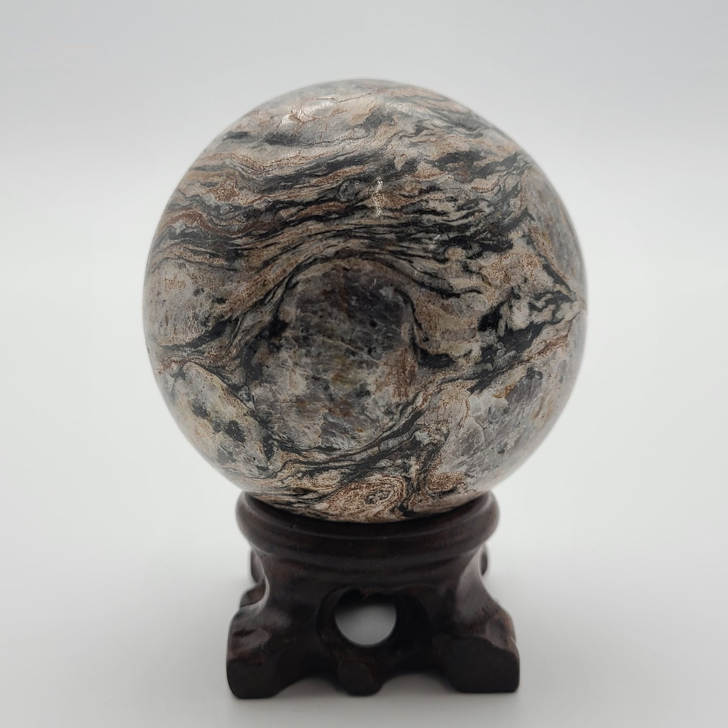 Zebra Jasper Sphere