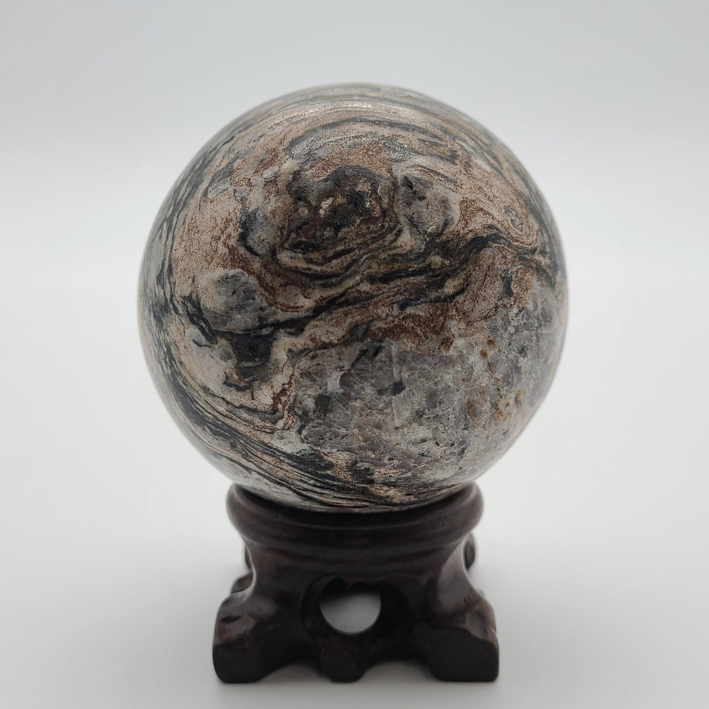 Zebra Jasper Sphere