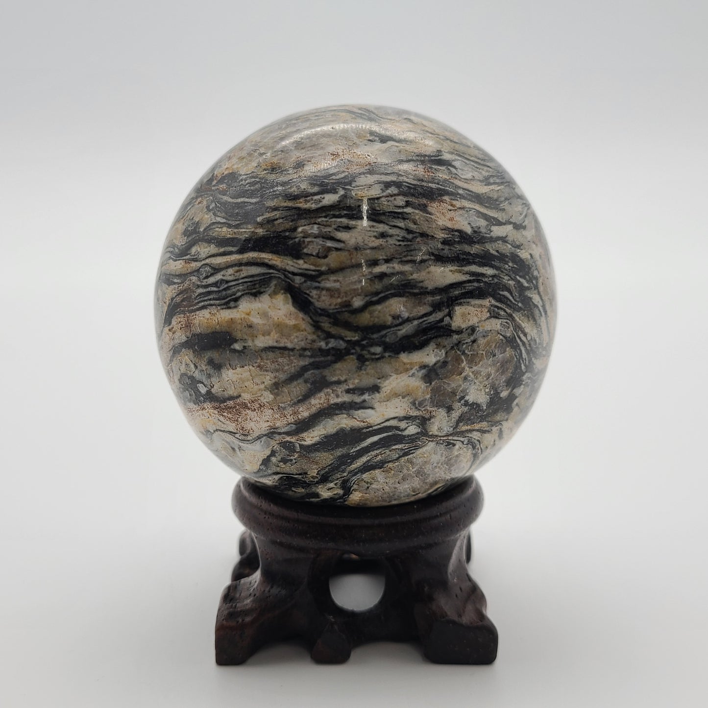 Zebra Jasper Sphere
