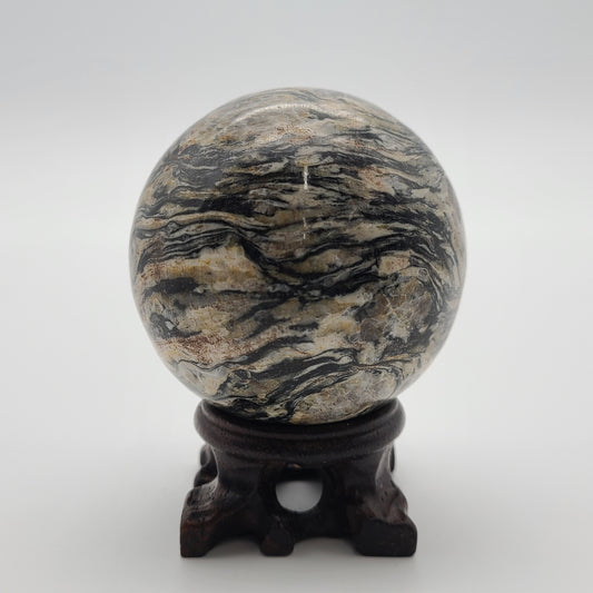 Zebra Jasper Sphere