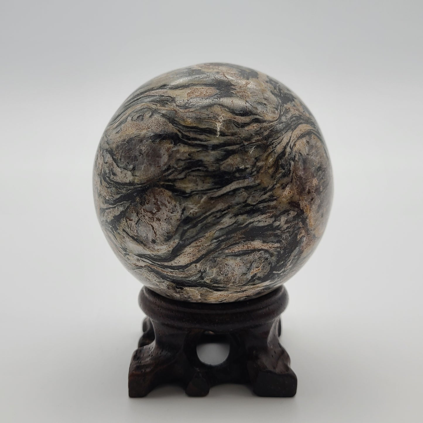 Zebra Jasper Sphere