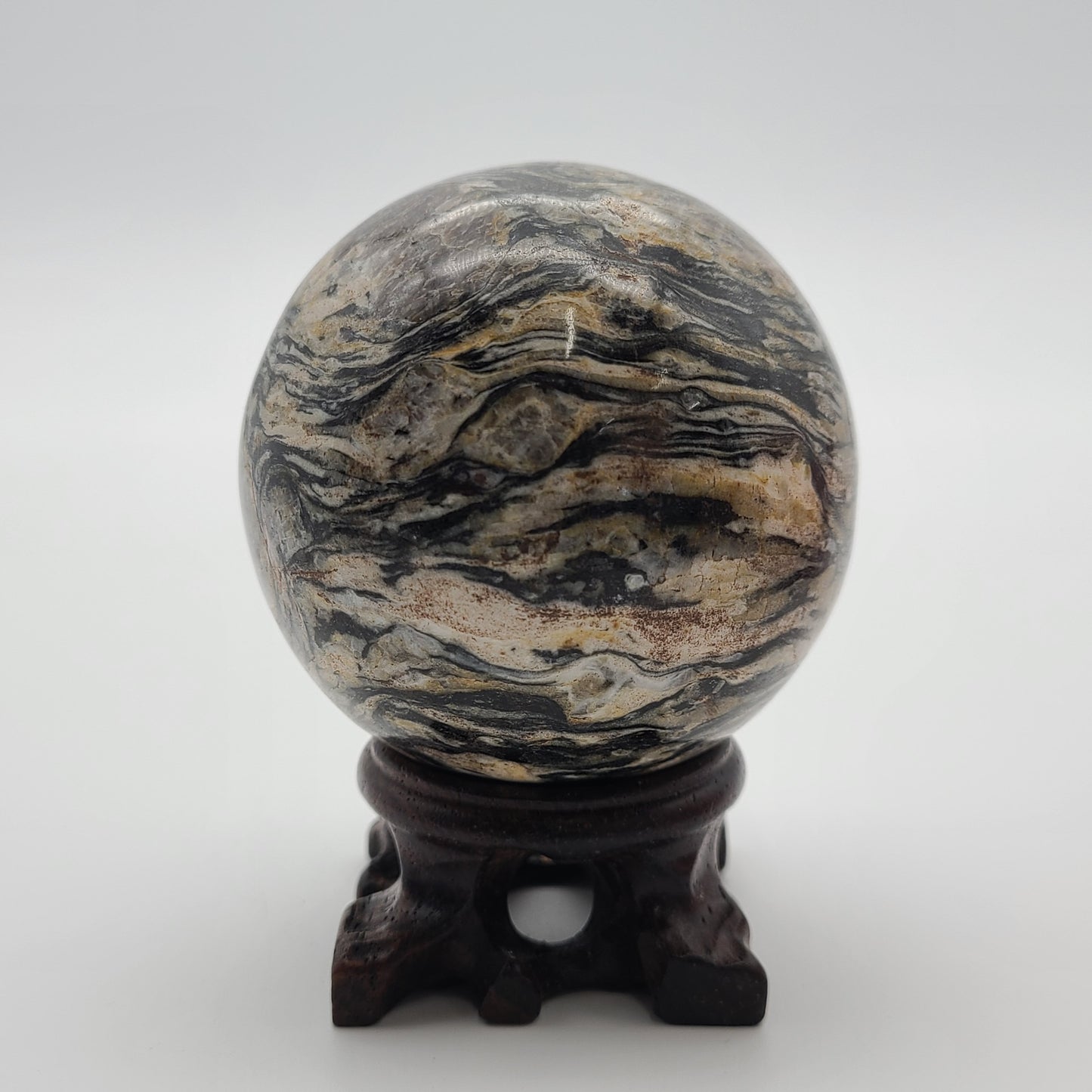 Zebra Jasper Sphere