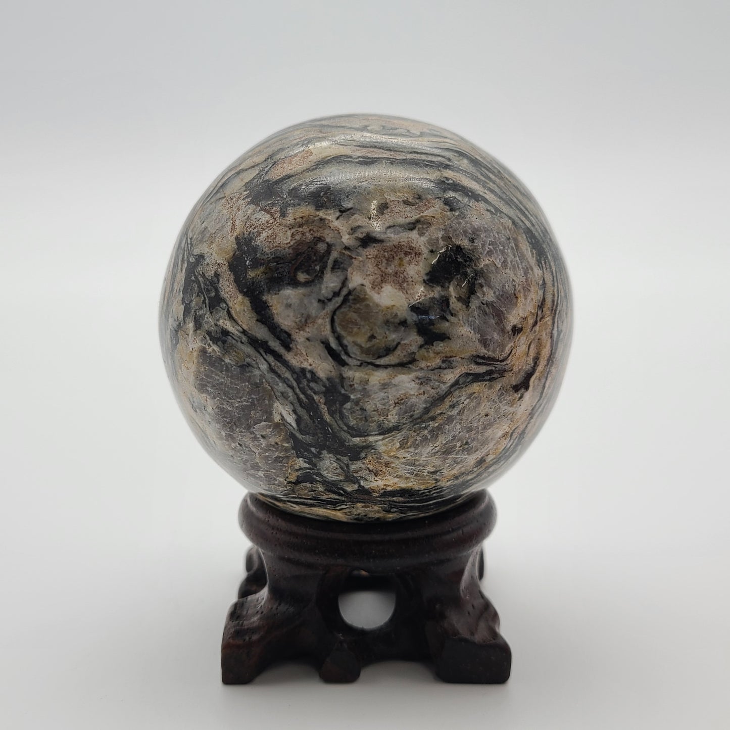 Zebra Jasper Sphere