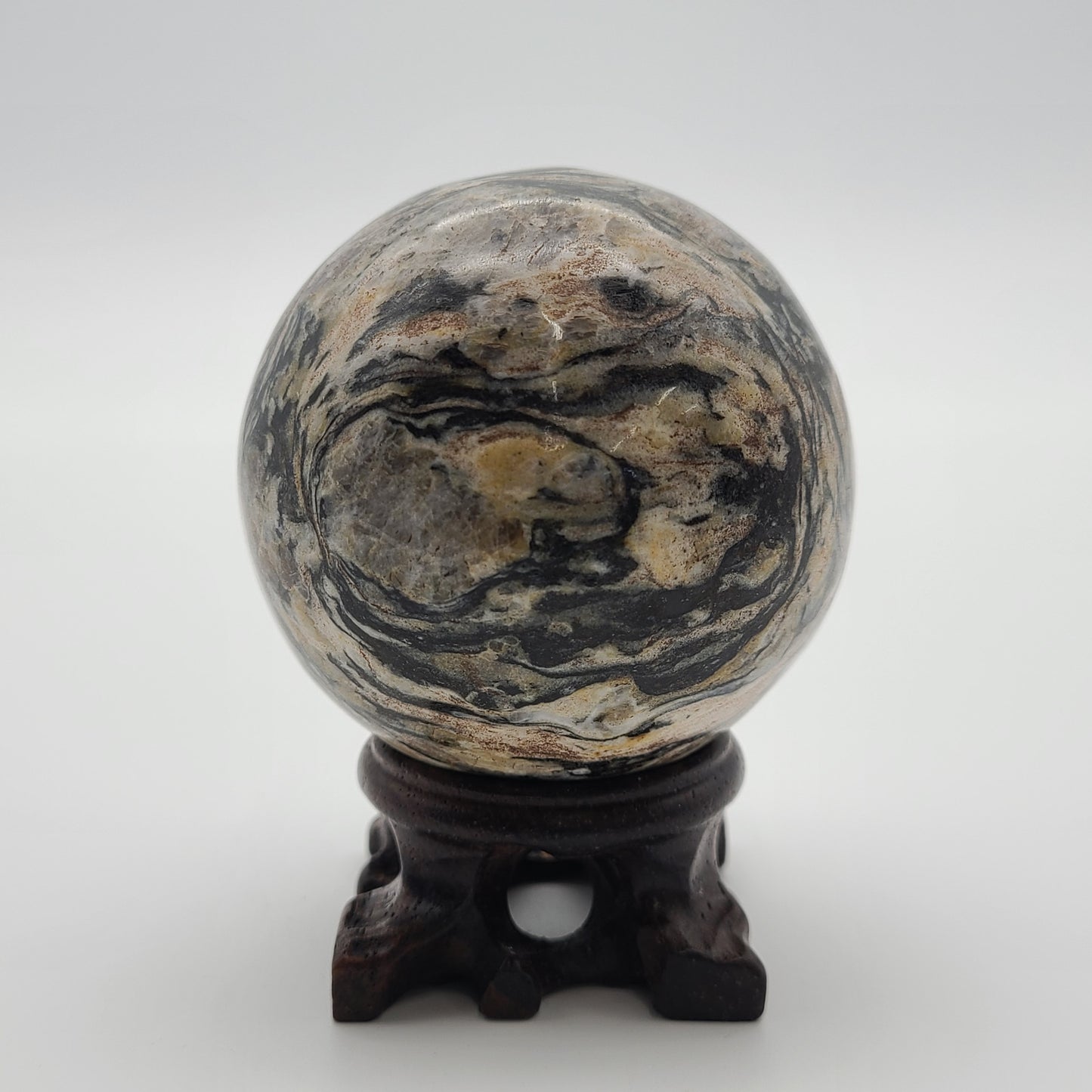 Zebra Jasper Sphere