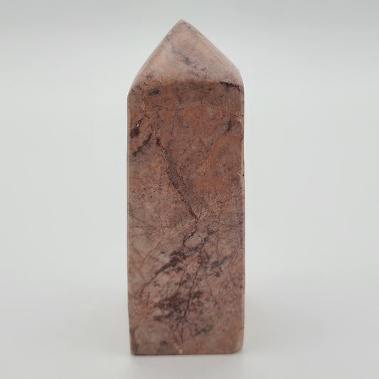 Strawberry Calcite Tower