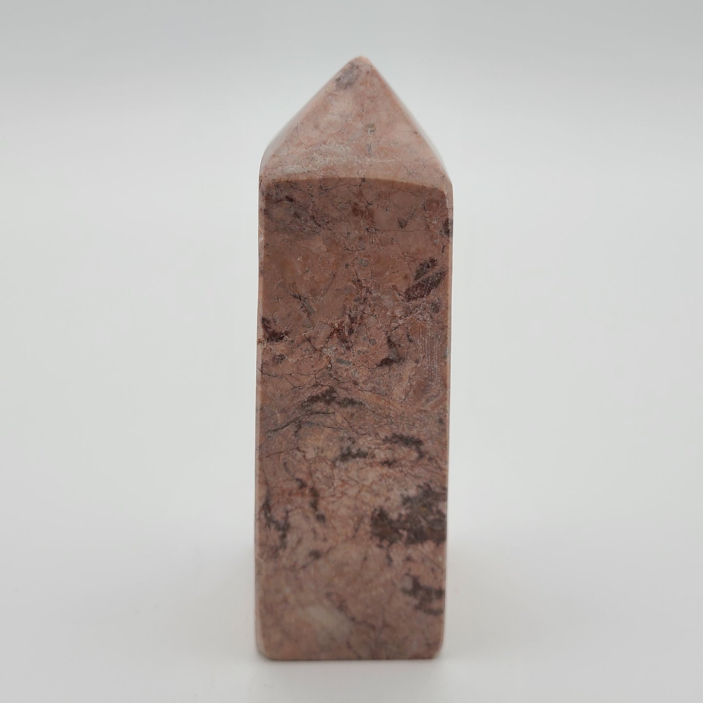 Strawberry Calcite Tower