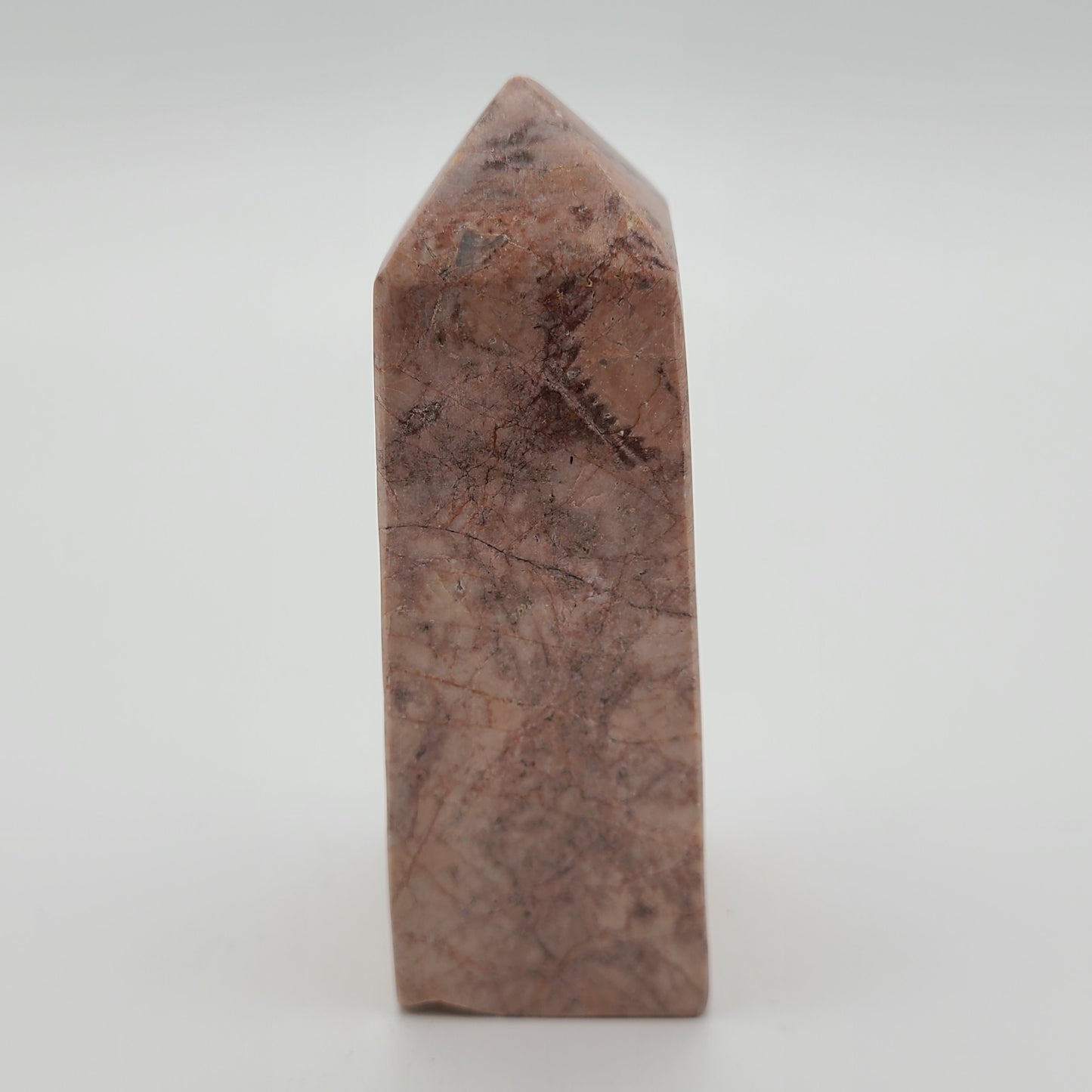 Strawberry Calcite Tower