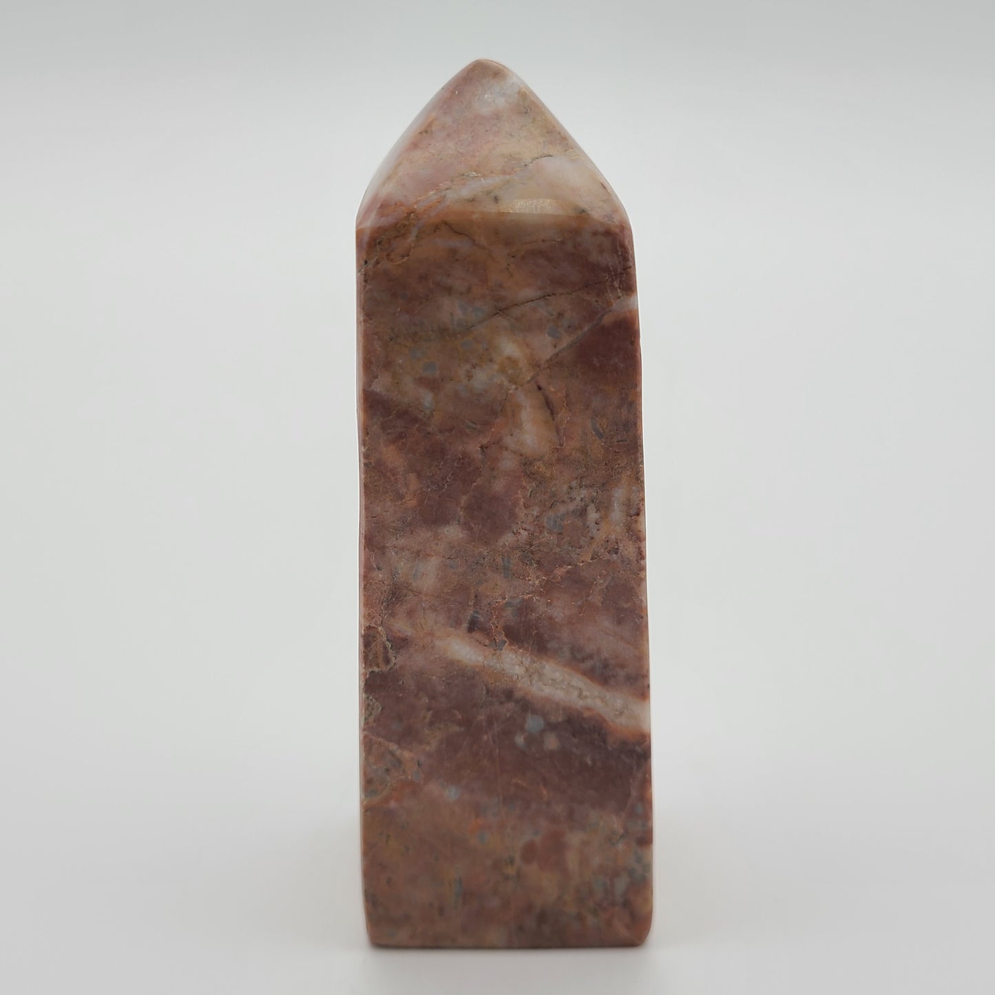 Strawberry Calcite Tower