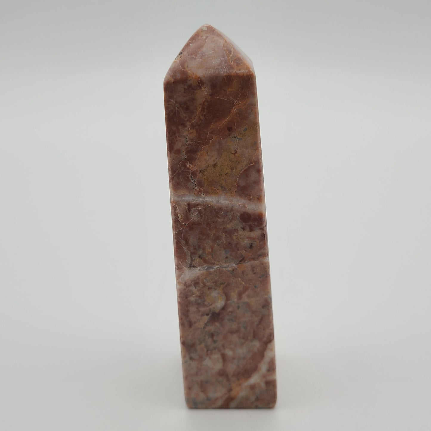 Strawberry Calcite Tower