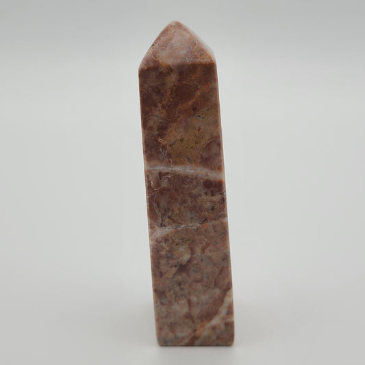 Strawberry Calcite Tower