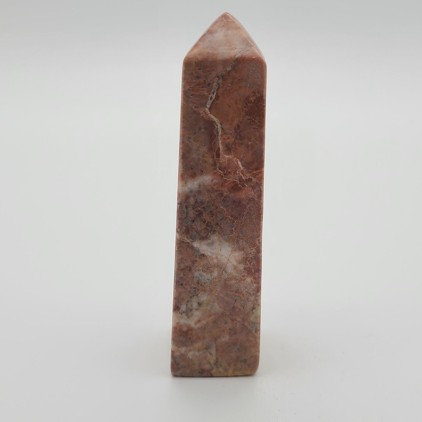 Strawberry Calcite Tower