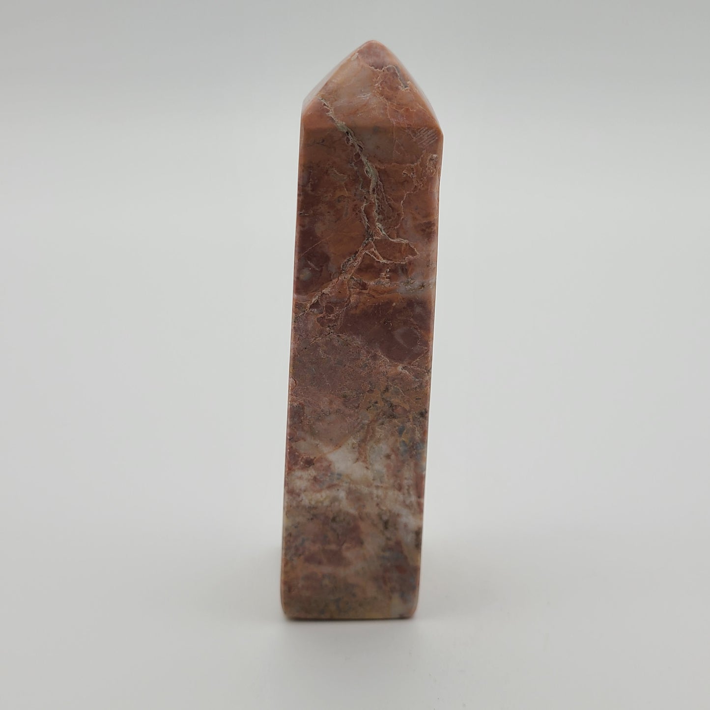 Strawberry Calcite Tower
