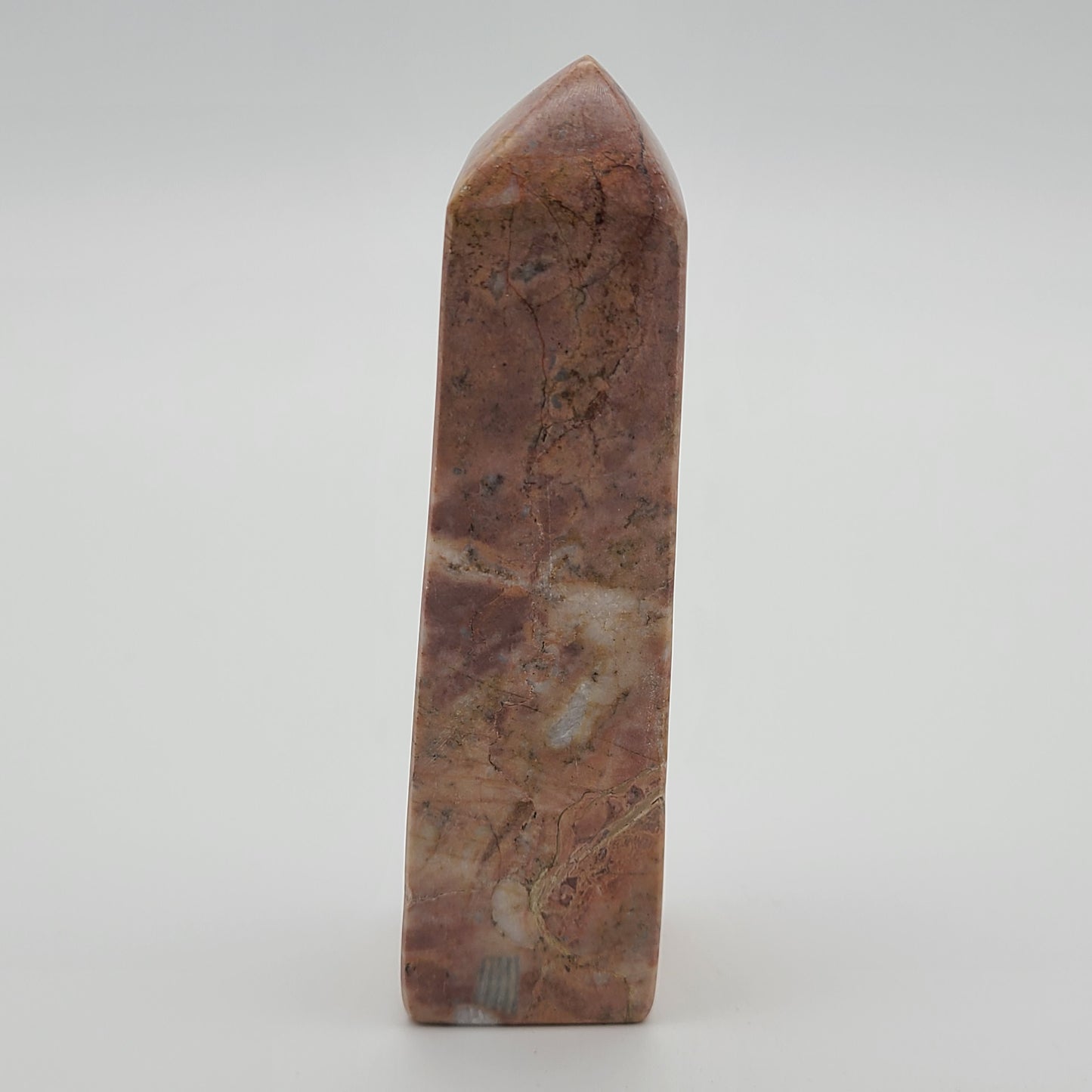 Strawberry Calcite Tower